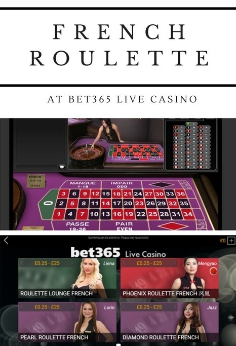 Play French Roulette at bet365 Live Casino